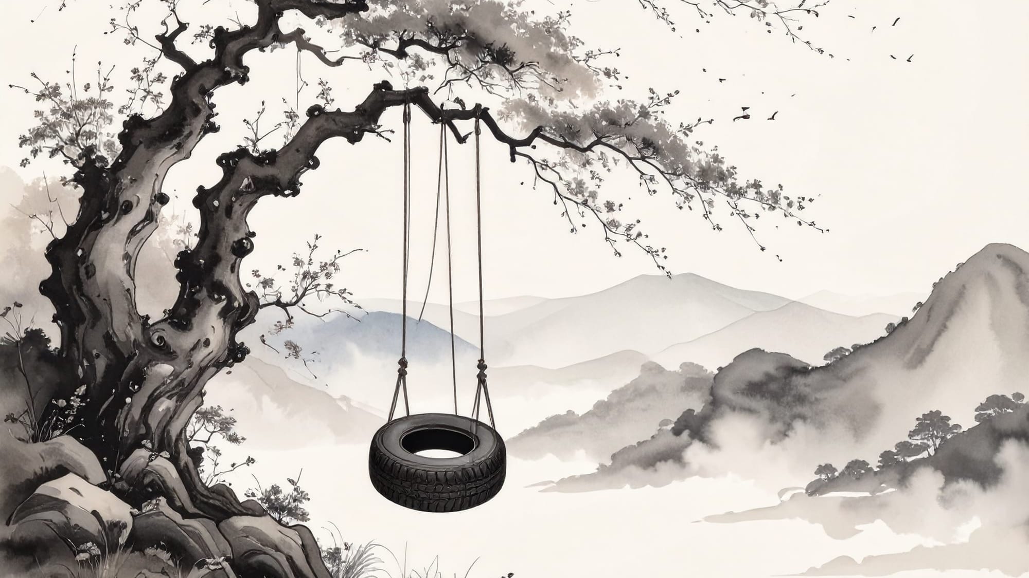 From inside the wreckage.